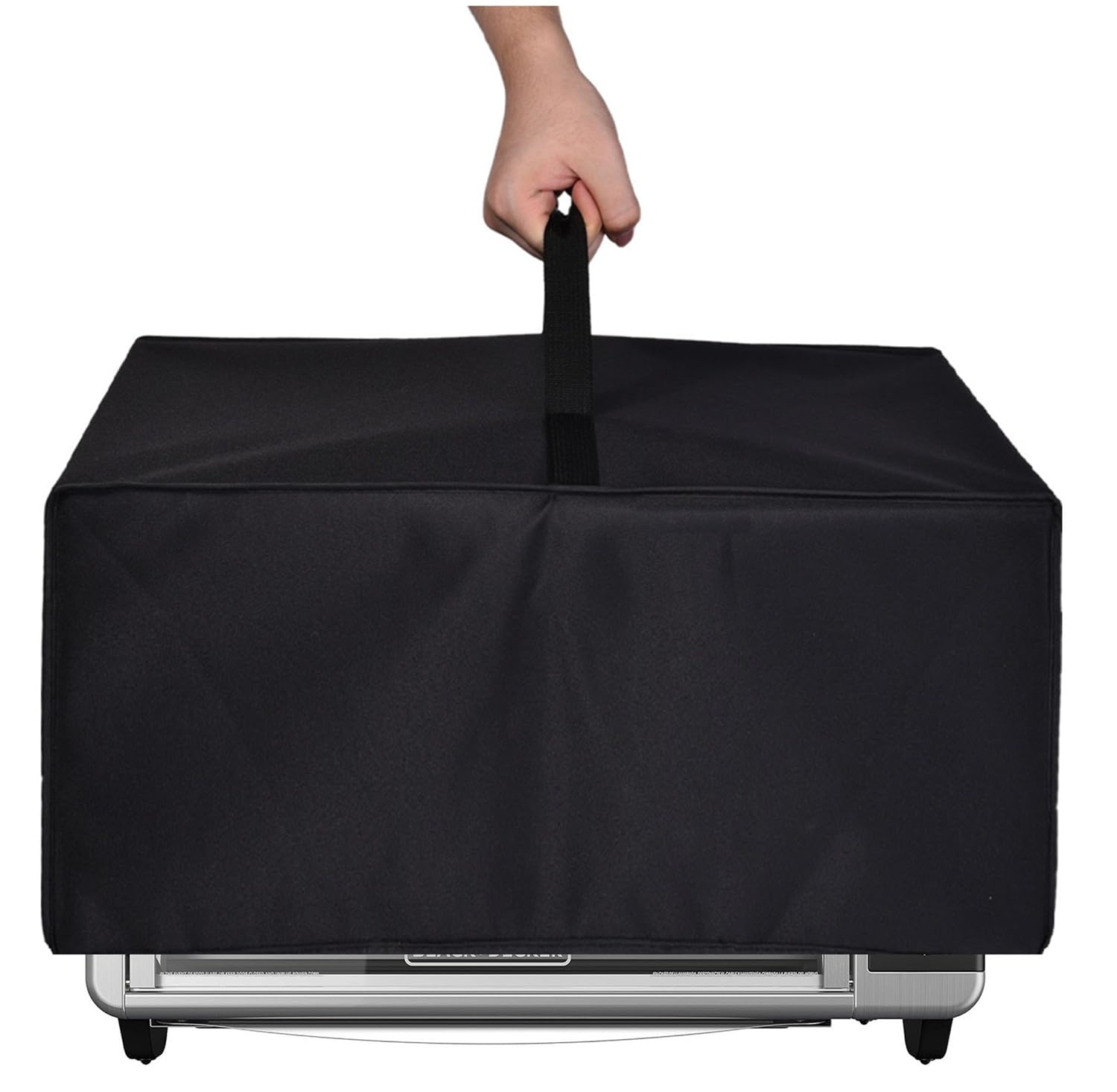 Photo 1 of Convection Toaster Oven Cover,Waterproof,Compatible With BLACK+DECKER TO3250XSB Convection Toaster Oven (Black)