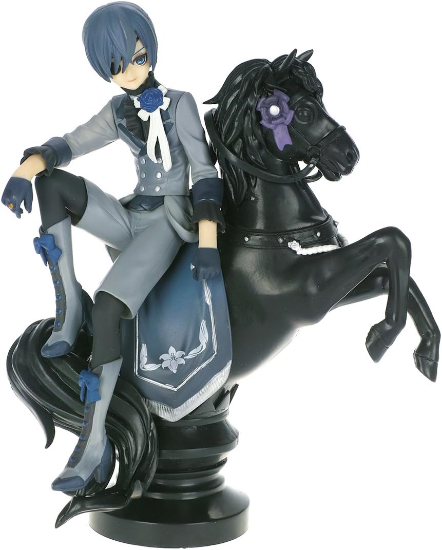 CoolChange Black Butler collection figure of Ciel Phantomhive on his horse