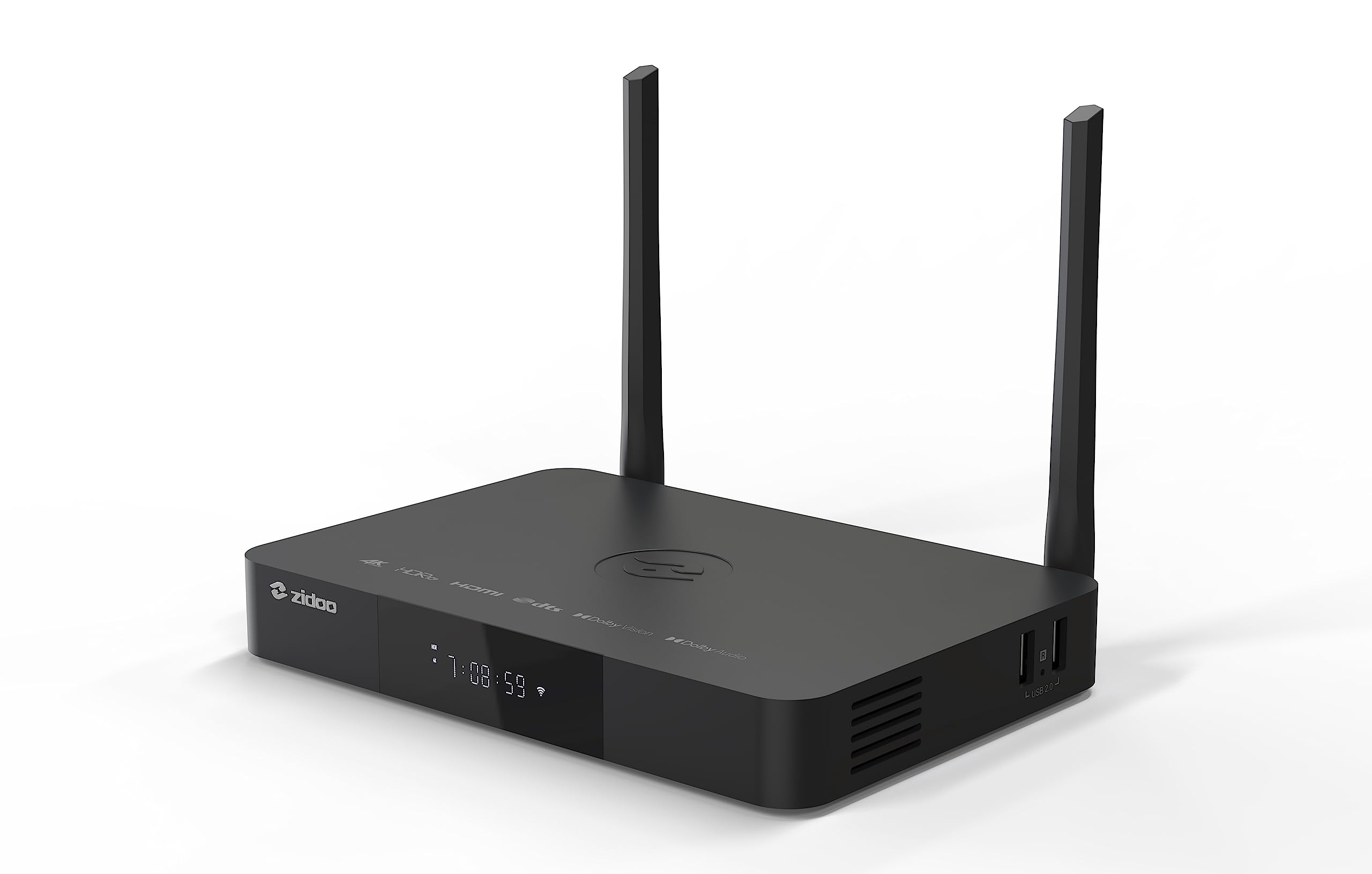 zidoo Z9X PRO 4K HDR Media Player, 4K Android TV Box, Android 11 OS, RTD1619BPD Quad-core 64bit Processor 4G+32G, VS10 Image Quality Engine, HDR10+MKV, for Video & Audio Playback