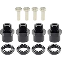 thumbnail image 2 of 4-Pack RC Car Wheel Hex Adapters - 12mm To 17mm Conversion With 15mm Offset Extension 2 of 10