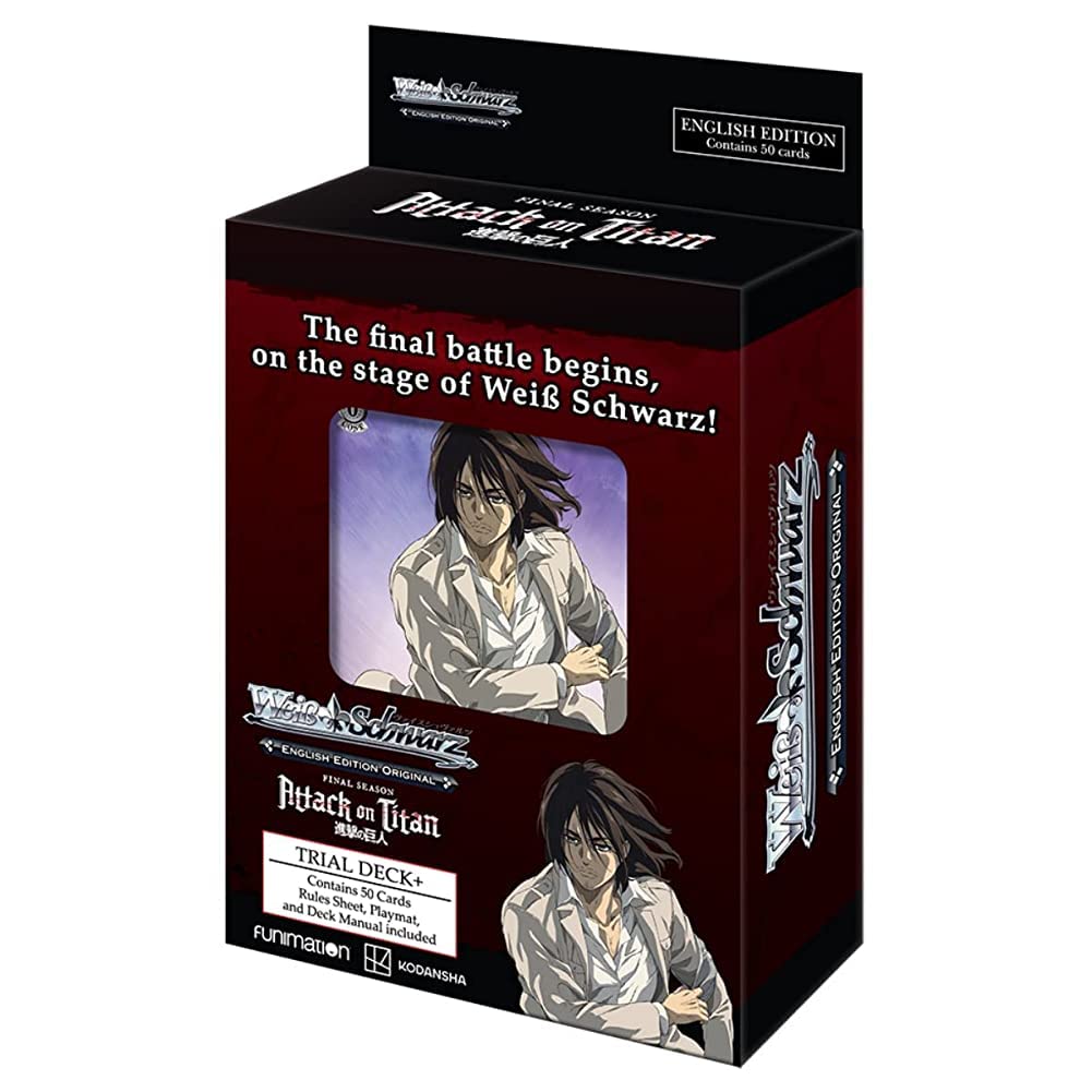 Photo 1 of Weiss Schwarz: Attack on Titan: Final Season Trial Deck+