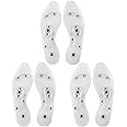 Oumers 3 Pairs Acupressure Magnetic Massage Insoles, Foot Massage Shoe-pad Foot Therapy Reflexology Pain Relief Shoe Insoles,Transparent (US M:8-11 W:9-12)
