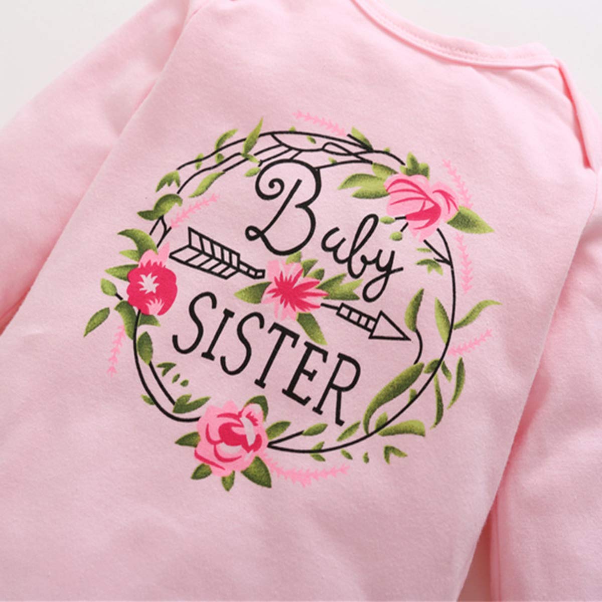 SS COLOR FISH 3 PCS Newborn Baby Girl Winter Romper 6-12 Months Jumpsuit Pants Outfit