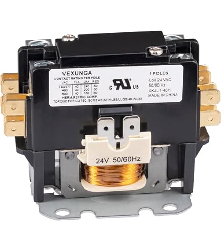 ami9622　0724 Amazon.com: Miller 252907 Contactor, Def Prp 60A 3P 120Vac