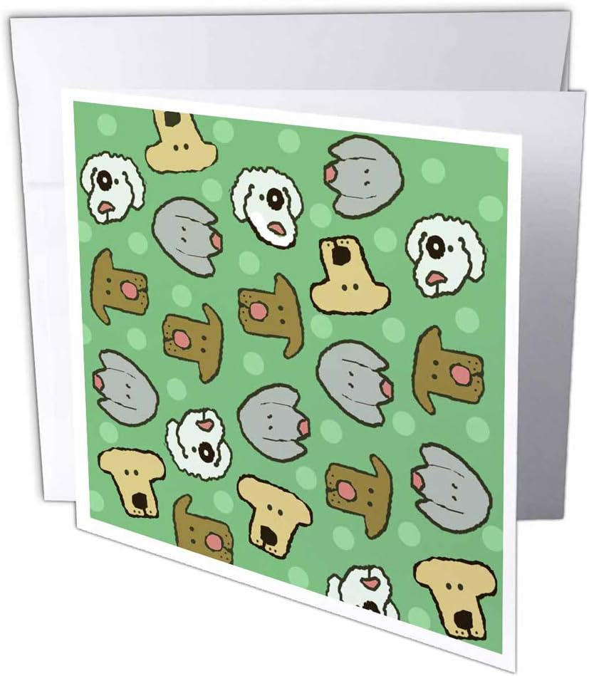 3dRose gc_34016_2 6 x 6-Inch "Pets, Pet, Dogs, Dog, Cats, Cat, Dog Adoption, Cat Adoption, Pet Adoption, Puppies