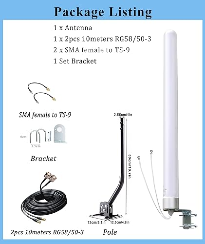 Omni Directional 4G LTE Router Antenna for T Mobile Home Internet