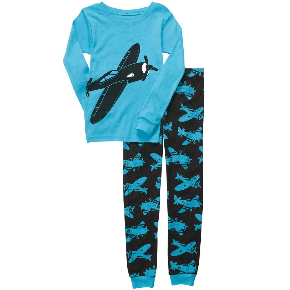 Carter's Boys 2 Pc Long Sleeve Cotton Knit "Turquoise