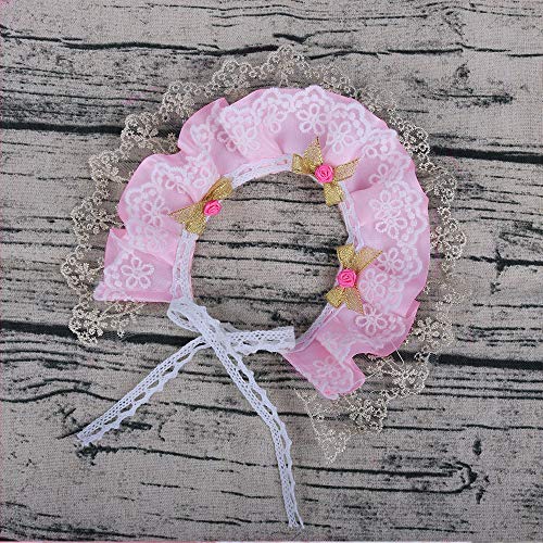 Aritan Personalized Pet Cat Dog Bandana Costume Apparel Triangle Scarf Accessories, Dress up Lace Breathable Bibs for Small and Medium-Sized - Thumbnail 5
