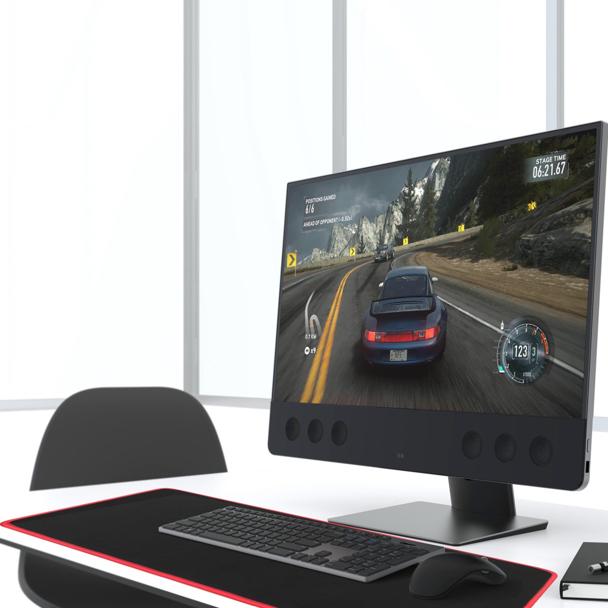 Large Extended Gaming Mouse Pad,Vellepro Washable 3mm Ultra Thick Extended Water-Resistant Mouse Mat,Stitched Edges Non-slippery Rubber Base Mats with Smooth Surface for Computer,PC and Laptop