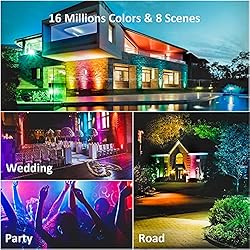 NOVOSTELLA Smart RGB LED Flood Light 25W Tunable