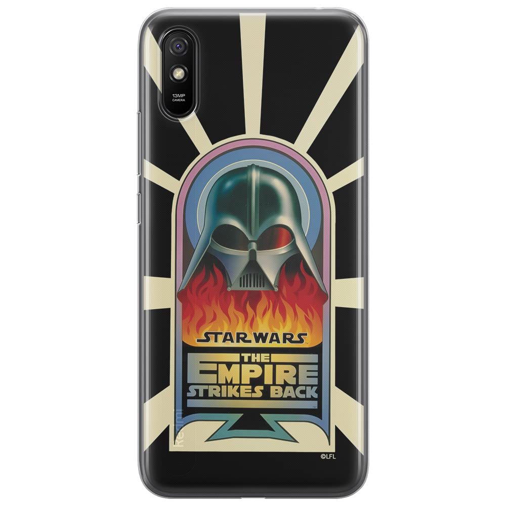 ERT GROUP mobile phone case for Xiaomi REDMI 9A original and officially Licensed Star Wars pattern Darth Vader 027 optimally adapted to the shape of the mobile phone, case made of TPU