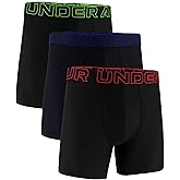 UA PERFORMANCE TECH - SOLID 6, BLACK/LAVA, L