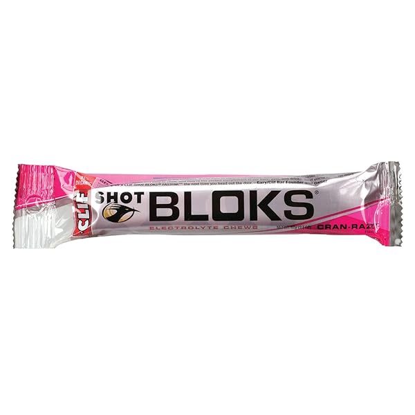 CLIF SHOT BLOKS ELECTROLYTE CHEWABLE CUBES MARGARITA – 12 PACKETS