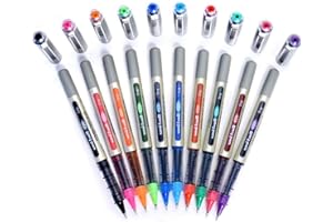 Uni-Ball EYE UB-157 Rollerball Pen 0.7mm Ball [Pack of 10] One of each colour
