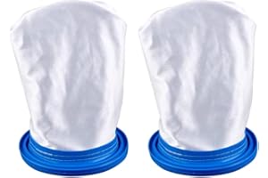 MILMUMU Sand & Silt Filter Bag Compatible with Pool Blaster Water Tech Max CG, Max HD, Millennium, and Volt FX-8 Pool Vacuums - Replancement Pool Vacuum P30X022SS/ PBW022SS (2 PACK)