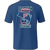Palmyth Fishing Shirts for Men Short Sleeve T-Shirt UPF 50+ Sun Protection UV Tee