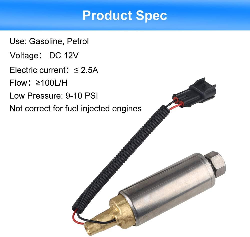 Waterwich Compatible With Fuel Pump Mercruiser Mercury Marine Boat 4 3l 5 0l 5 7l V6 V8 Replaces Sae J1171 861155a3 861155 2 Electric Fuel Pumps Fuel Pumps Accessories Cajaalimentos Com Br