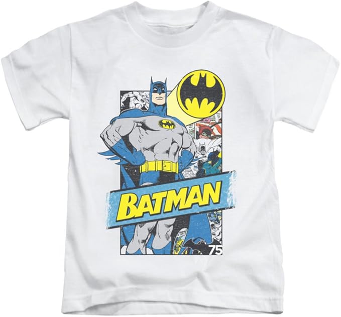 Juvenile Batman Out Of The Pages Kids TShirt Size 7