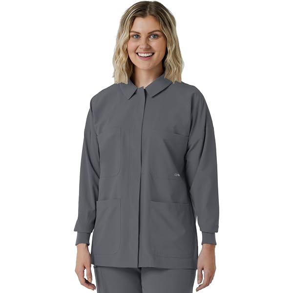 Amazon.com: Dickies Women's EDS Signature Scrubs Missy Fit Snap