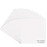 EGOSKY 12Pcs 7mil Blank Stencil Sheets, 12 x 12