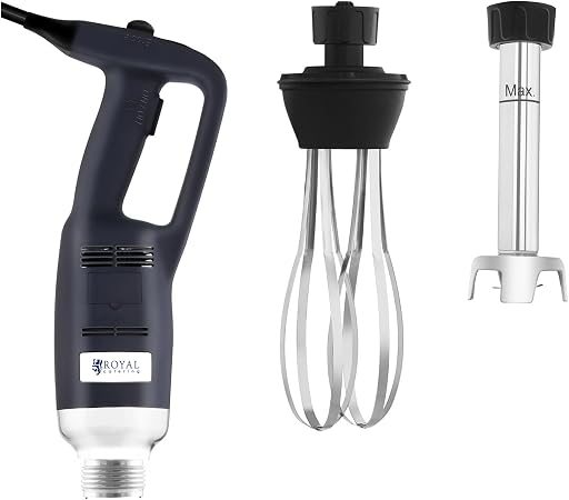 Mixeur Plongeant 1200W Lehmann Chowmei - 8 Vitesses Et Accessoires