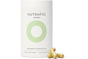 Nutrafol Women's Hair Growth Supplements, Ages 18-44, Clinically Proven for Visibly Thicker and Stronger Hair, Dermatologist Recommended - 1 Month Supply