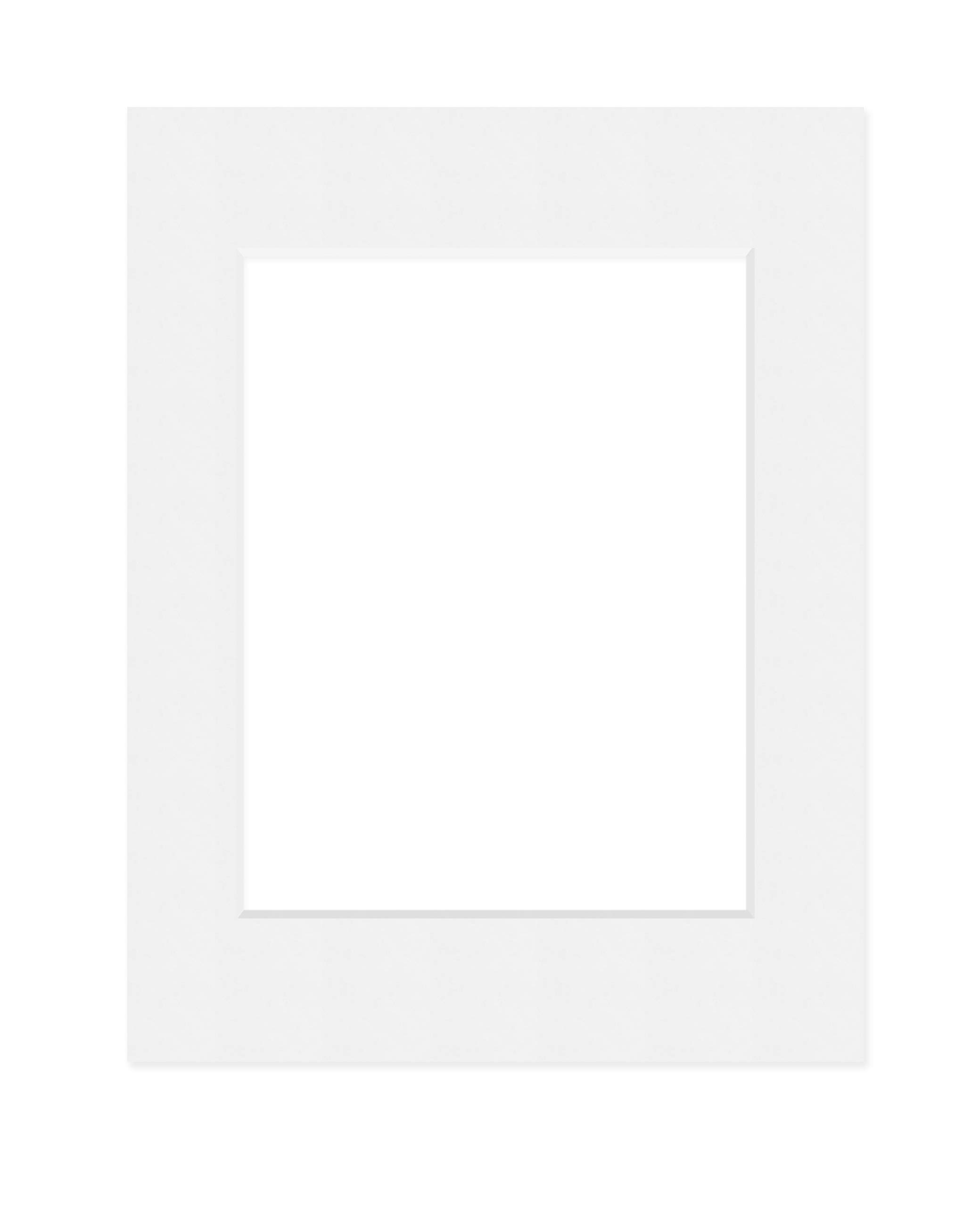 DEHA Design White Photo Mount 30x40 cm – Acid-Free Archival Board for A4 (21.0 x 29.7cm) Photos and Prints