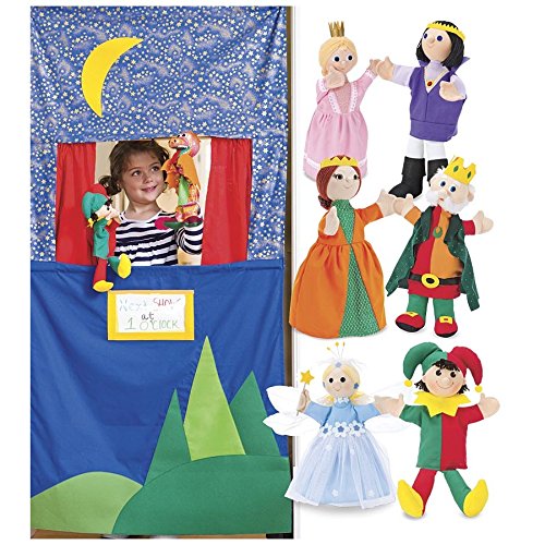 Royal Family Hand Puppets and Doorway Puppet Theater Special