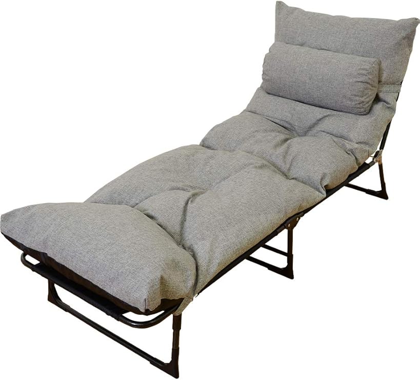 Amazon Doris ソファ ソファベッド 折りたたみ ベッド シングル リクライニングチェア 簡易ベッド コンパクト 幅60cm 長さ190cm グレー ダスク ソファベッド オンライン通販