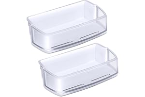 Harsire AAP73631502 2 Pack Refrigerator Door Bin (Upgraded), Compatible With LG KENMORE Refrigerator Door Shelf Parts, Replacement AP5673810 EAP7786021 LFX28968sb, Fit Top Right