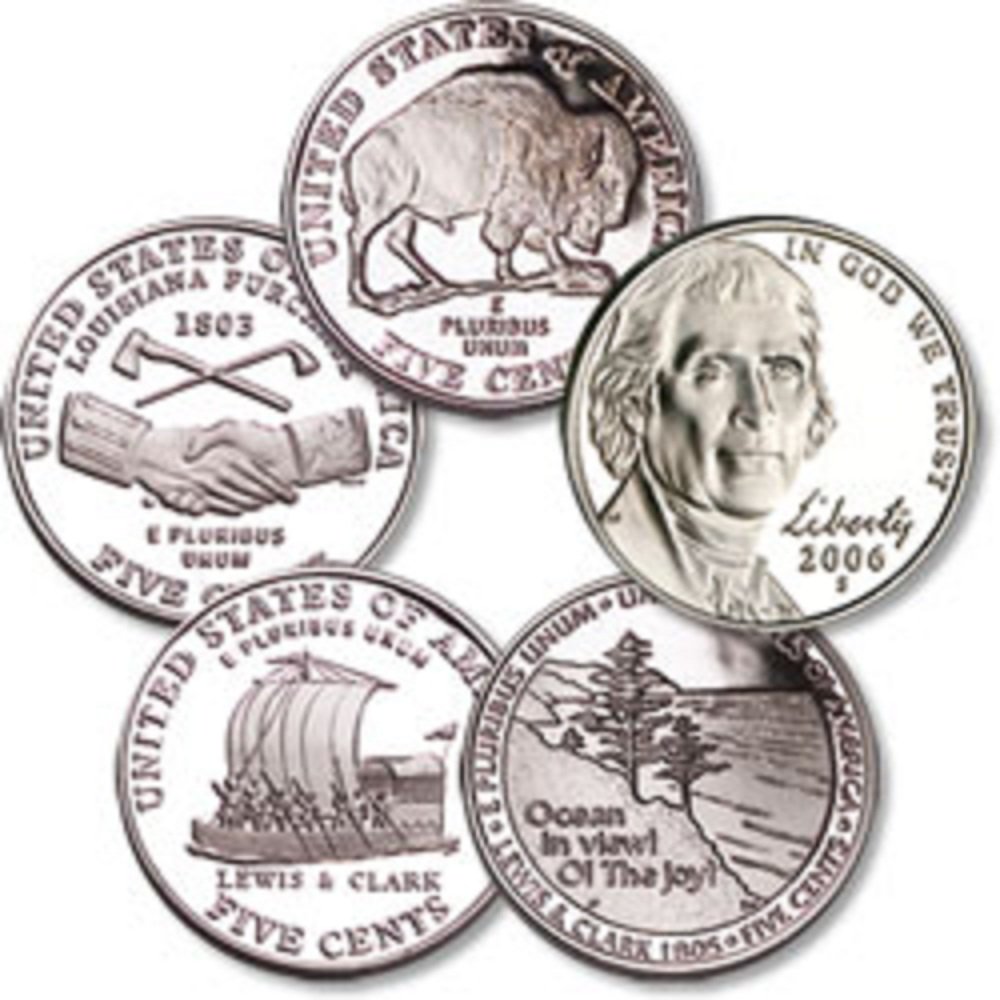 2004 D Nickel Lewis And Clark Value Drawwabbit
