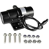 200LBS 12VDC Vibrator Vibration Motor for Salt Sand Spreader &amp; Concrete Mixer, High Speed 4500RPM with Mounting Screws