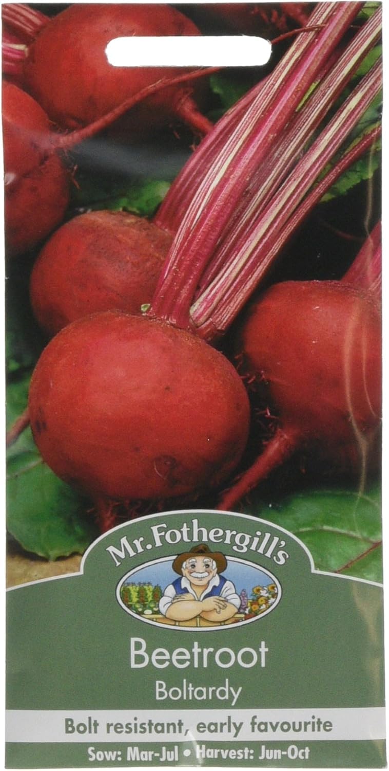 Mr Fothergill's 11723 Beetroot Boltardy Seeds, red