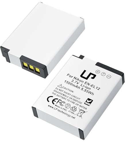 Amazon.com : Battery Pack for Nikon Coolpix S8000, S8100, S8200