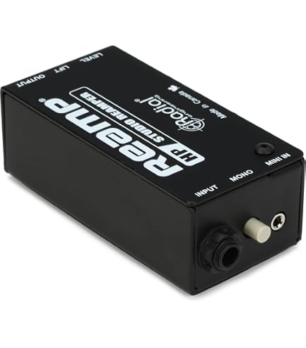 Amazon.com: Radial ProRMP 1-Channel Passive Re-Amping Direct Box