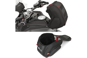 Chaoouyue Motorcycle Waterproof Fuel Tank Bag 12L Volume Fits for BMW R1300GS Adventure R 1300 GS ADV 2024 2025 Travel Storage Bag Nylon Black Backpack Portable Front Tool Bags