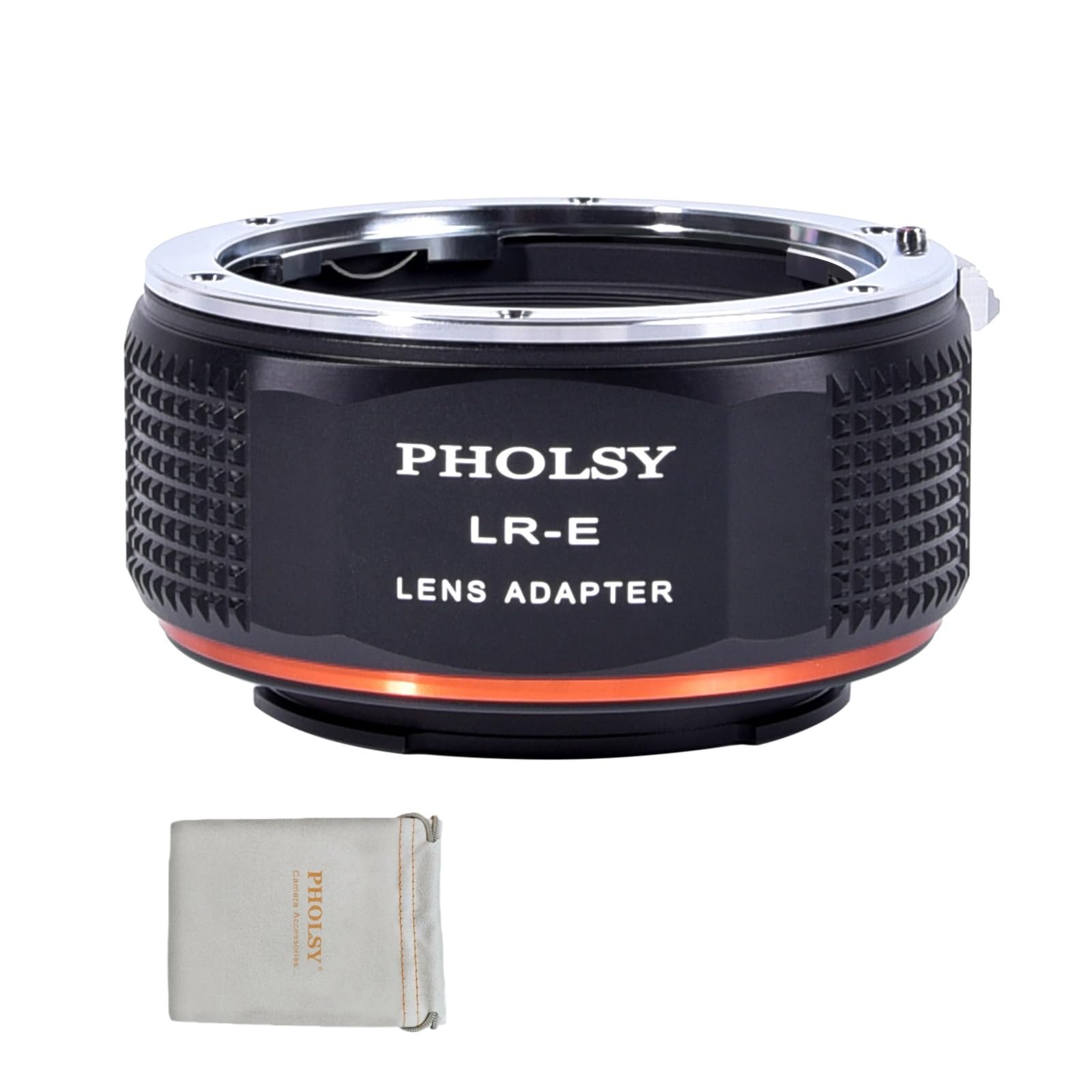 PHOLSY Lens Mount Adapter Manual Focus: Compatible with Leica R Lens to Sony E (NEX) Camera Body