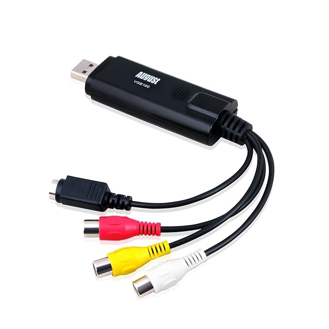 August VGB100 Scheda USB di Acquisizione Video Audio USB 2.0