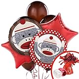 Sock Monkey Party Supplies - Balloon Bouquet