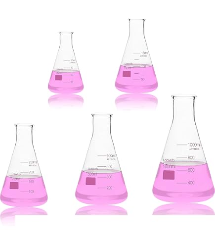 Produktbild von ULAB Kochflasche Flacher Boden, 2x 250 Ml, Borosilikatglas 3.3, Ohne Graduierung, Für Labore