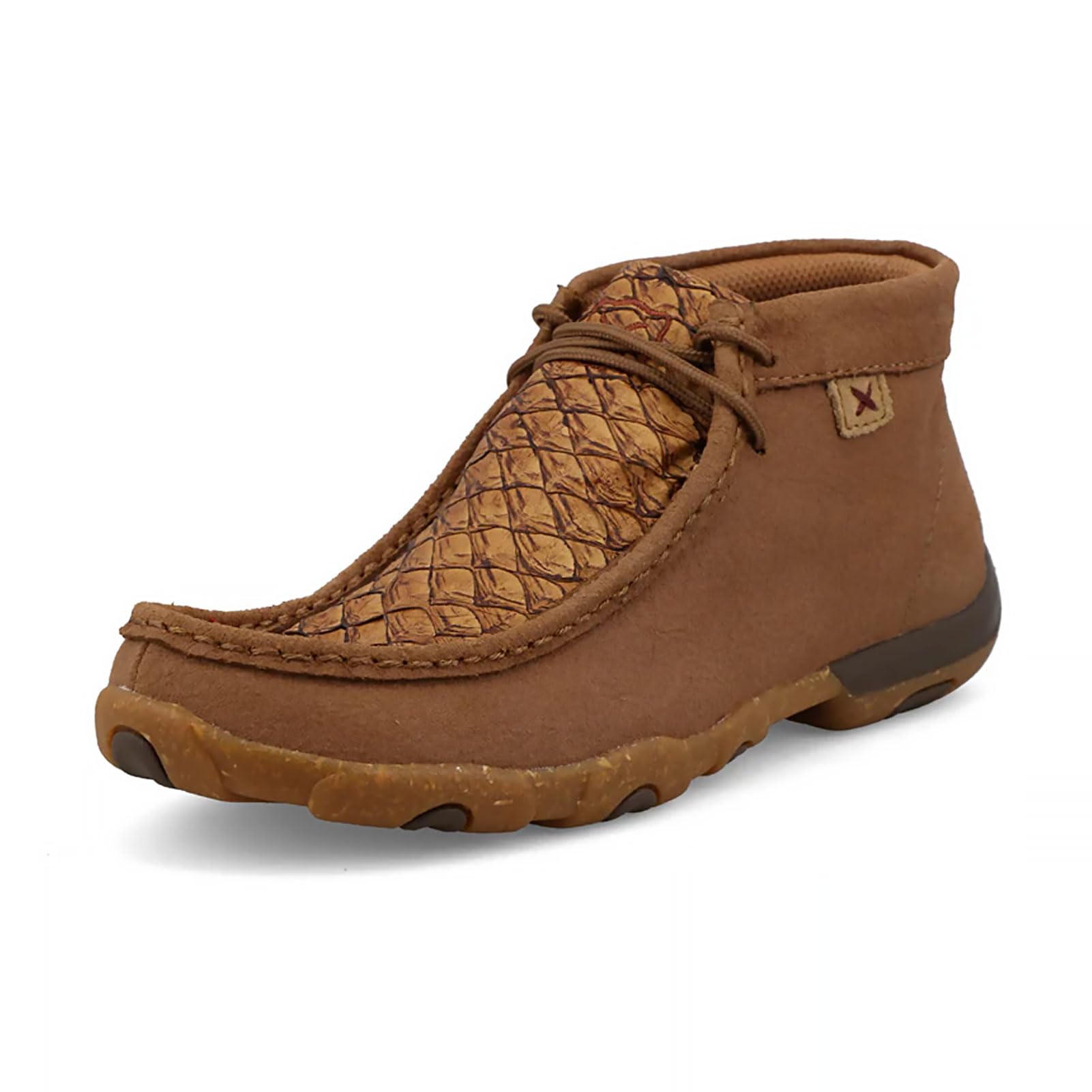 Twisted X Women's Chukka Driving Moc, Moc Toe, Tan & Toasted Coconut, 9.5 M Image