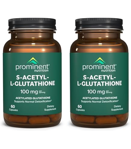 Amazon.com: Ancient Bliss S-Acetyl Glutathione Supplement – Plant-Based  Antioxidant Formula for Daily Wellness – 60 Vegan Capsules : Health &  Household