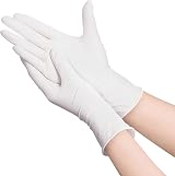 Meditrade Nitrile 3000 White Exam Gloves Size Small 100pcs Powder Free view 4