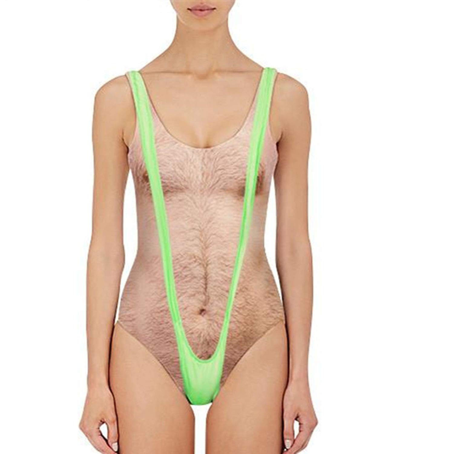 hairy one piece suit