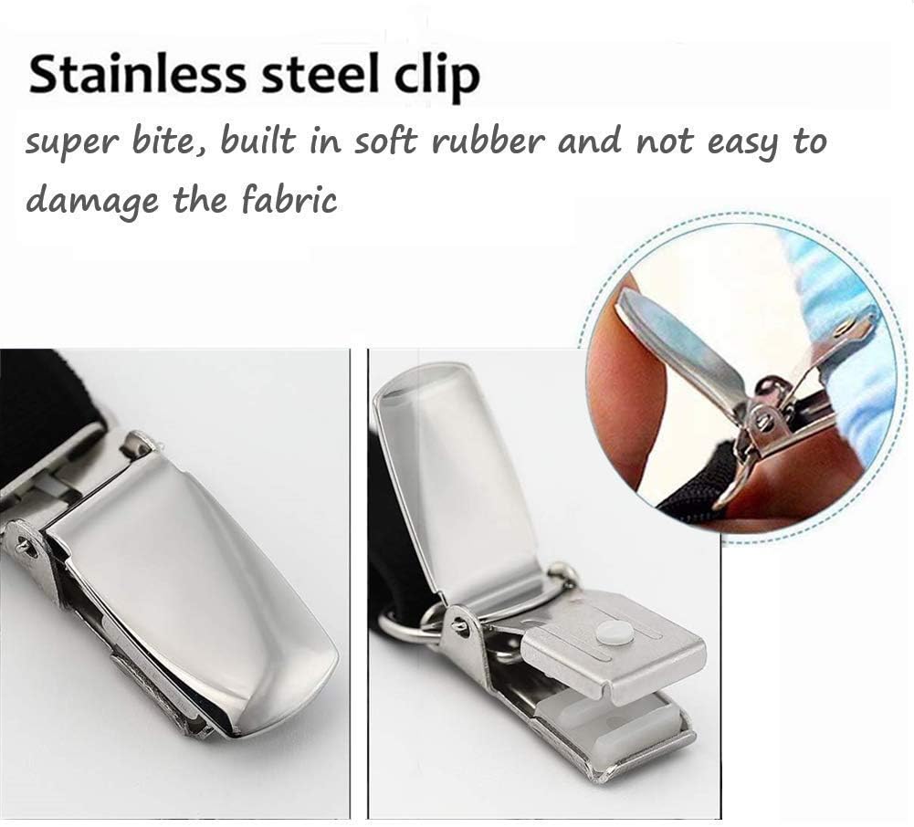 Ultrashang Sheet Straps Clip Triangle: 2-Set Elastic Fitted Bedding Sheet Fasteners Holder Suspenders for Bed Band Crib Mattress Pad Corner Gripper Bedsheet Keeper: Home & Kitchen
