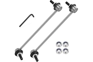 FIT4DRIVE K750188 & K750189 Zinc-Nickel Alloy Front Sway Bar Stabilizer End Link for 2008-2017 Chevy Equinox Captiva Sport/Pontiac Torrent/GMC Terrain/Suzuki XL-7/Saturn Vue