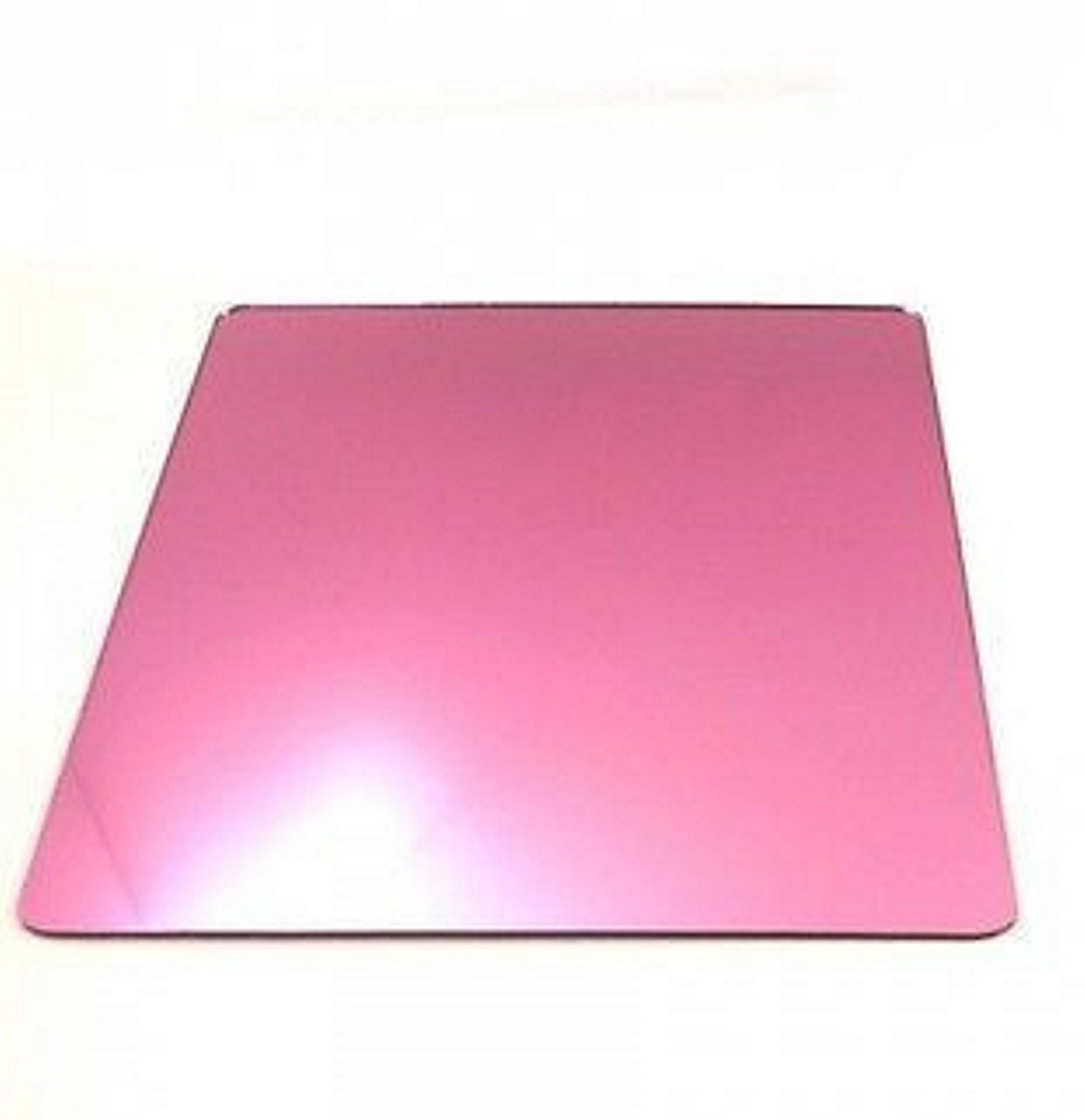 Super Cool Creations 8 Square Pink Mirror Acrylic Coasters