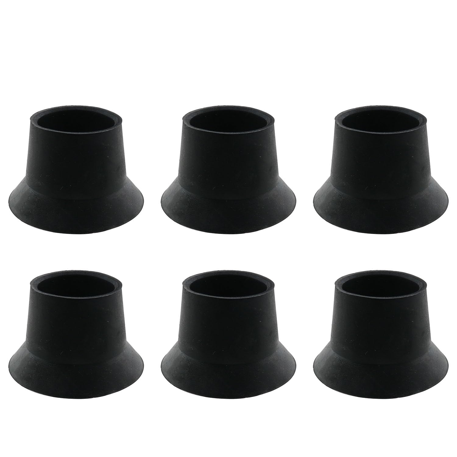Photo 1 of JCBIZ 6PCS Trampoline Legs Rubber Caps Replacement Mini Rubber Leg Tip Prevent Shaking Jump Bed Pipe Cover (ID 32mm/1.26in)