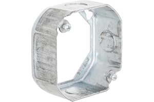 RACO 128 4-Inch Octagon Extension Ring, 1-1/2-Inch Deep, Steel