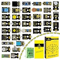 KEYESTUDIO 37 in 1 Sensor Kit for Arduino UNO R3 MEGA 2560 Nano Raspberry Pi Micro Bit